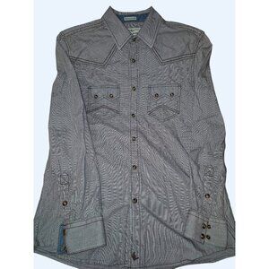 Cody James Regular Fit Long Sleeve Western Shirt Small